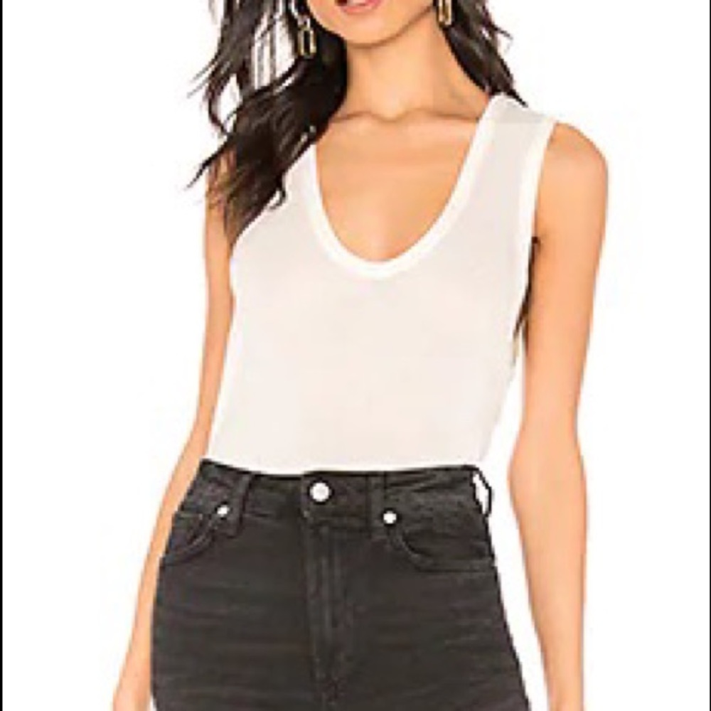 Free People Scoop Neck Tank